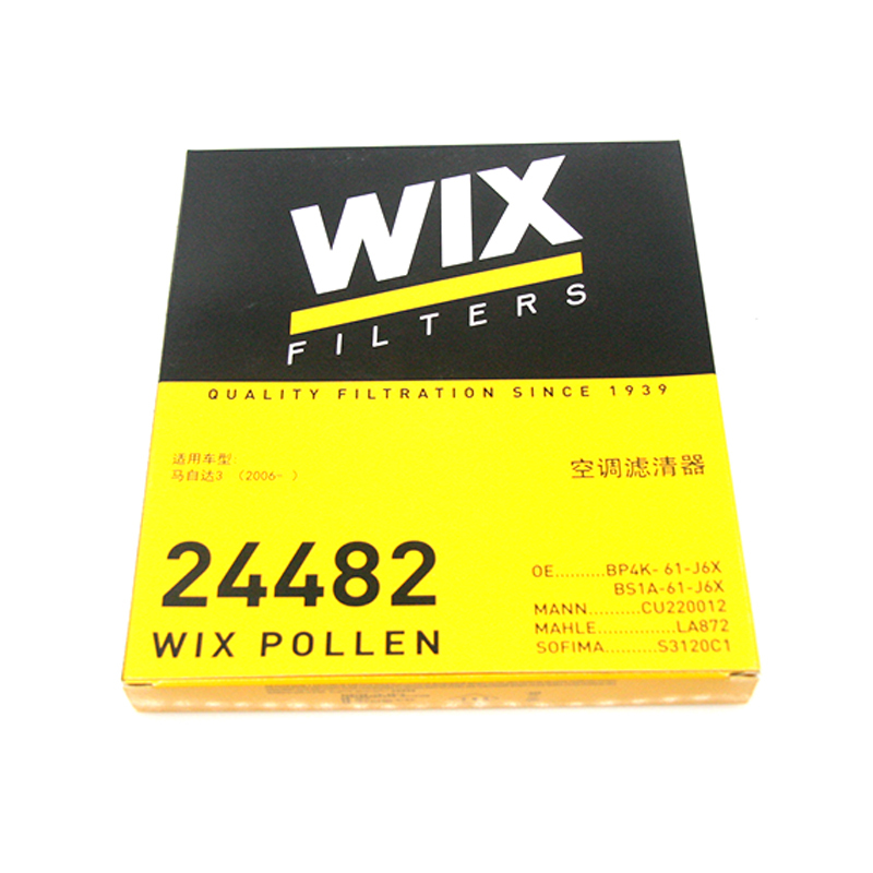 维克斯(WIX)空调滤清器 24482 马自达3/马自达5