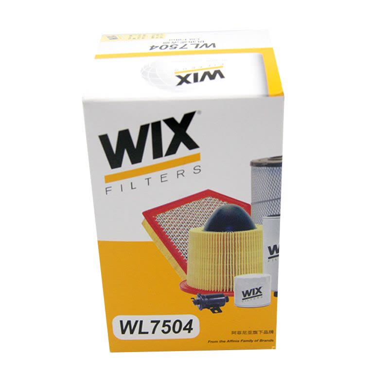 维克斯(WIX)机油滤清器/机滤芯WL7504奥迪A3/A4/A6L(C6)/TTS/高尔夫5/6GTIR20/尚酷R/图片