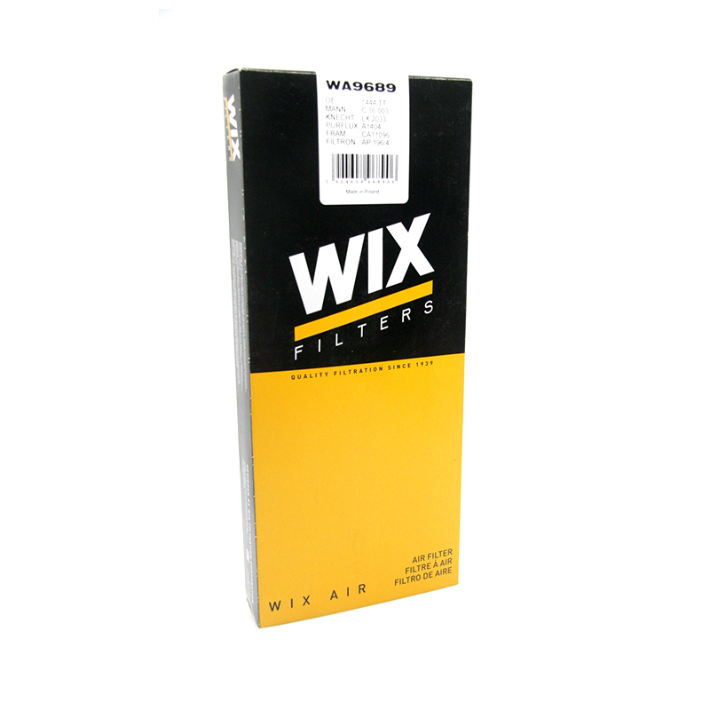 维克斯(WIX)空气滤清器/空滤芯 WA9689 标致207CC/308CC/3008/RCZ/Mini Cooper