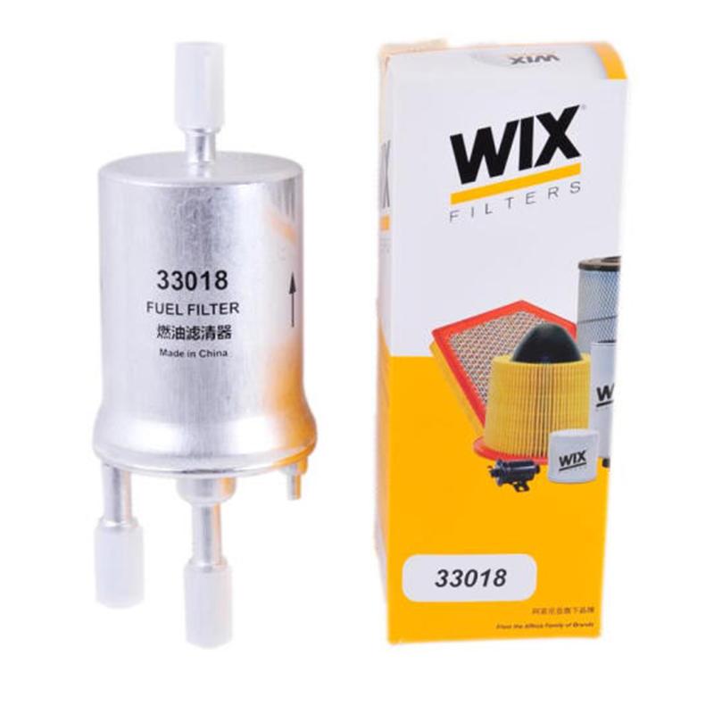 维克斯(WIX)燃油滤清器/汽滤芯33018桑塔纳1.41.6L/晶锐/昕锐/捷达/波罗Polo/朗逸无压力阀