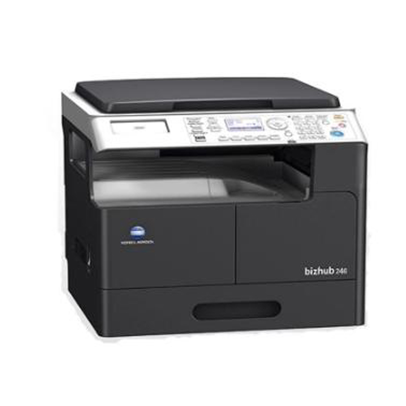 柯尼卡美能达(KONICA MINOLTA)bizhub 246 A3黑白复合机 复印机(打印 复印 扫描)官方标配