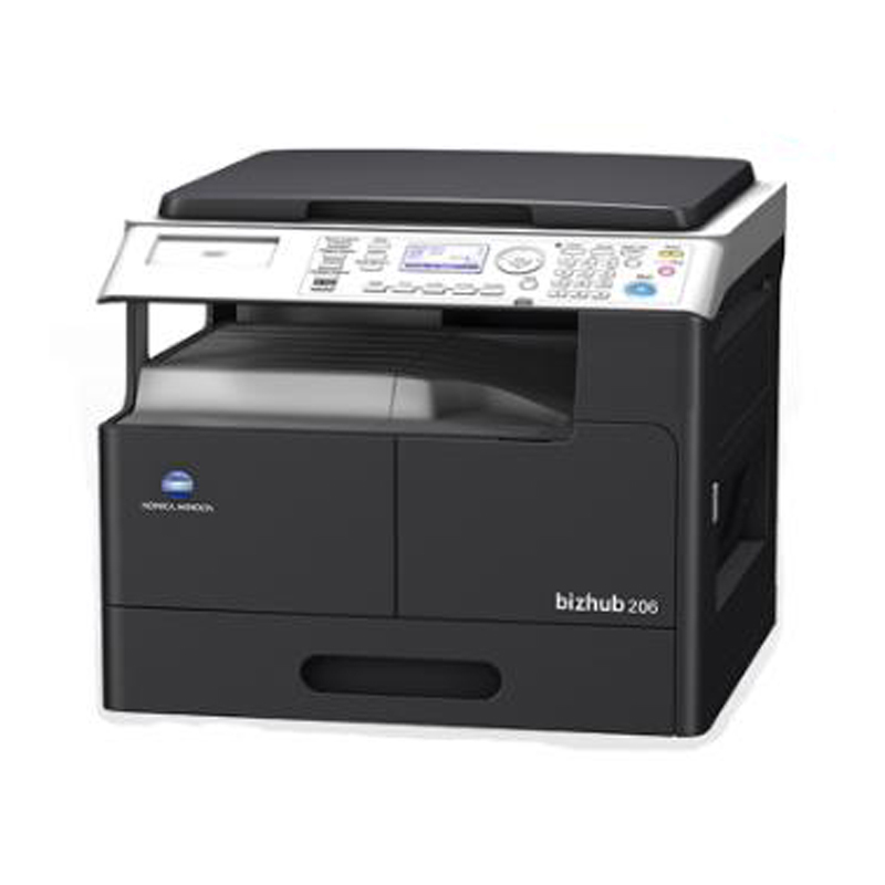 柯尼卡美能达(KONICA MINOLTA)bizhub 246 A3黑白复合机 复印机(打印 复印 扫描)官方标配