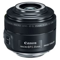 佳能(Canon)EF-S 35mm f/2.8 IS STM 佳能卡口 49mm口径 微距镜头