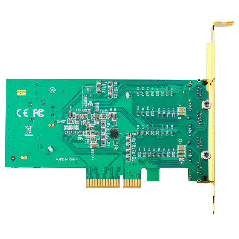 SZLLWL I350-T4 PCI-E接口千兆以太网网卡 Intel i350t4芯片 多口网卡/1000Mbps