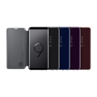 三星（SAMSUNG） S9+原装手机壳/立式智能手机套/镜面保护套 蓝色