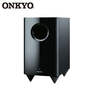 安桥(Onkyo) SKW-501E(K) 音响 音箱 有源低音炮 重低音 家庭影院 HiFi发烧级 黑色
