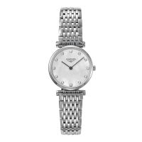 LONGINES 浪琴 嘉岚系列 贝母表盘闪亮刻度 石英表