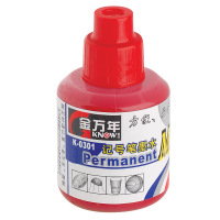 金万年(gen) K-0301-003 红色记号笔墨水 (瓶)