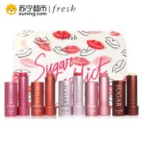 馥蕾诗(FRESH)澄糖缤纷护唇礼盒(滋润+玫瑰粉红+珊瑚红+郁金香+花漾裸粉)保湿口红滋润