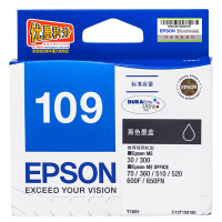 爱普生(Epson) 喷墨打印机墨盒 T1091黑色