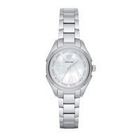 Armani/阿玛尼手表 贝母表盘银色指针石英女士手表