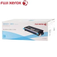 富士施乐(Fuji Xerox) CT350683 青色硒鼓/粉盒 适用于C2200/C3300