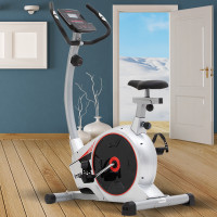 英派斯健身车JC3055 家用动感单车 静音磁控健身器材 白色 健芬欣体育