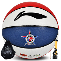 李宁(LI-NING)篮球 室内外比赛耐磨防滑蓝球lanqiu