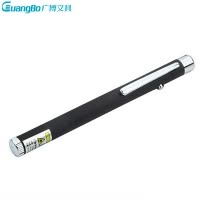 广博(GuangBo)JG6617H 黑色教鞭激光笔 红光激光棒 伸缩教鞭 多媒体教学用红外线教鞭 办公用品