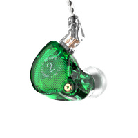 The Fragrant Zither/锦瑟香也 tfz s2入耳式监听耳机HIFI挂耳返 碧绿透