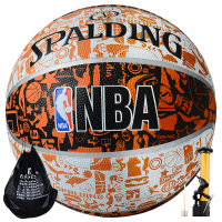 斯伯丁 篮球 室内外通用 比赛用蓝球