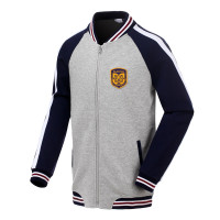 2017苏宁俱乐部休闲棒球衫-灰色