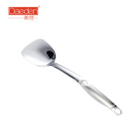 戴德Daeden 18/10不锈钢中式锅铲管柄/汤勺粥勺/捞面勺捞粉勺漏勺/长柄加厚防烫手柄设计