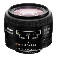 尼康(Nikon) AF 28mm f/2.8D 尼康卡口 52mm口径 广角定焦镜头