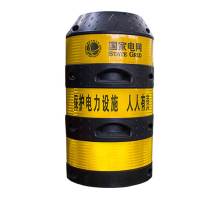 大江(DAJAN) 电杆防撞警示桶 黑黄 1200*650(含安装)(单位:个)