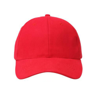红色棒球帽
