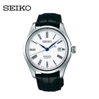 精工（SEIKO）手表 珐琅表Presage领航自动机械表 原装进口休闲商务时尚正装男士腕表 SPB047J1