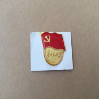 胸章党徽磁铁团员徽章胸牌展示牌 磁扣款 50个装