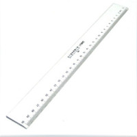 得力直尺 8200 100mm 有机塑料