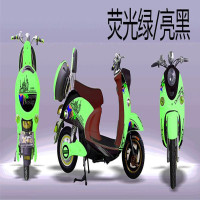 安尔达 电瓶车48V20AH 小小龟王荧光绿