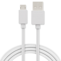 飞毛腿 DM100 MicroUSB安卓接口手机数据线/充电线 1米 白色