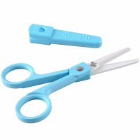 Zoli BF14CSB061 SNIP宝宝陶瓷抗菌辅食剪 海洋蓝