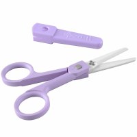 Zoli BF14CSL061 SNIP宝宝陶瓷抗菌辅食剪 温馨紫