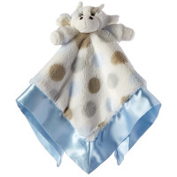Little Giraffe 宝宝柔软舒适豪华长颈鹿款毛绒玩具方巾 LXDBLG 梦幻蓝