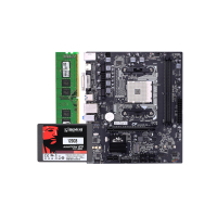 金士顿KVR DDR4 2133 8G台式内存+七彩虹战斧C.AB350M-HD魔音版主板+金士顿V300 120G固态