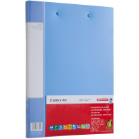 齐心(comix)AB600A/W 双强力文件夹 A4 蓝色(JL)