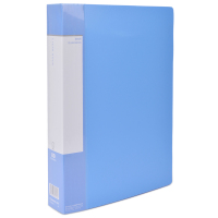 齐心(comix)PF80AK 资料册 A4 80页 蓝色(JL)