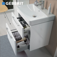 [官方旗舰店]吉博力德国进口欧式洗手台盆一体式浴室柜组合套装