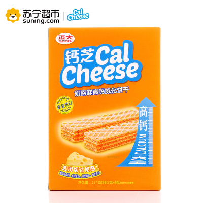 钙芝(Calcheese)奶酪味高钙威化饼干234g