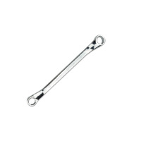 史丹利(Stanley)公制精抛光45°角双梅花扳手24x27mm 93-911-1-23