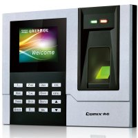 齐心 OP500C 免软件彩屏指纹考勤机 办公用考勤机