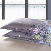 俏庭 全棉枕套 迷迭香 48*74cm*2(对)