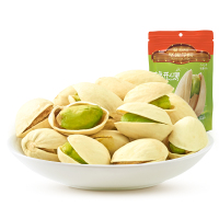 来伊份原味开心果125g坚果炒货孕妇干果休闲零食原色小包装来一份