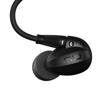 Nuforce HEM8 动铁4单元入耳式监听耳机挂耳式动铁耳机带麦有线耳机 黑墨色