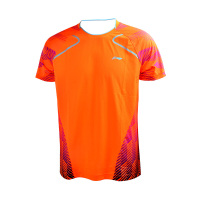 李宁羽毛球服男女情侣短袖T恤速干透气