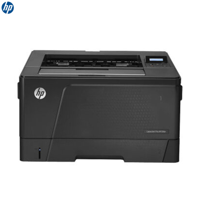 惠普(HP)LaserJet Pro M706n+d+t(双面打印+双纸盒)带网络功能 A3黑白激光打印机(打印)