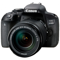 佳能(Canon) EOS 800D (18-135mm+三脚架) 数码单反相机 单镜头套装 约2420万像素