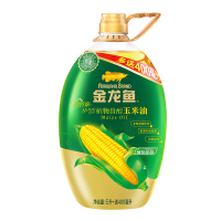 金龙鱼 食用油 非转基因压榨植物甾醇玉米油5L(新老包装随机发放