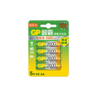 超霸(GP)GP260AAHC-2IL4充电电池5号4节装电话遥控器相机玩具