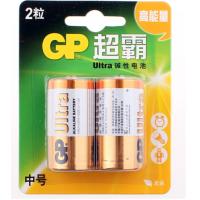 超霸(GP) 超霸(GP)2号碱性电池LR14二号C型Ultra适用于手电筒/ 10个装